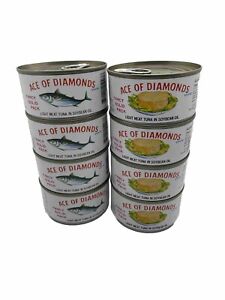 Ace Of Diamond Light Meat Tuna In Soybean Oil (pack Of 8)