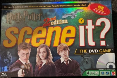 HARRY POTTER SCENE IT 2ND EDITION DVD GAME MATTEL CHECKED AND COMPLETE - Image 1 of 2