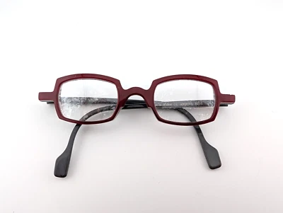 Anne et Valentin Eyeglasses, Frames Only, Anders 1015 Red/Grey, Plastic, France - Image 1 of 4
