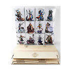 Scale 75 Fantasy Mini 75mm Zodiac Collection - 12 Figures + Display Case! New