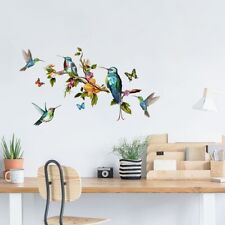 Wall Stickers Mural Nursery PVC Removable Bird Butterfly Catoons Decor
