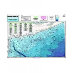 Gráfico de bloques batimétricos de Captain Segull Island Nueva York/Nueva Jersey - Imagen 1 de 1