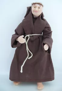 Dolls House Miniature Polymer Clay, Detta's Darling Dolls Monk  1-12TH Scale - Picture 1 of 1