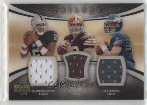 2007 Trilogy TriloJersey /33 Brady Quinn JaMarcus Russell Kevin Kolb Rookie RC