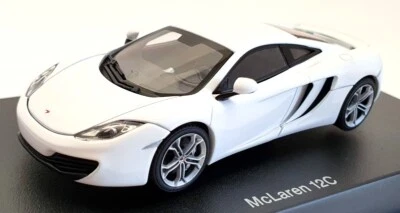 Autoart 1/43 Scale Model Car 56009 - 2011 McLaren MP4 12C - White - Photo 1/4