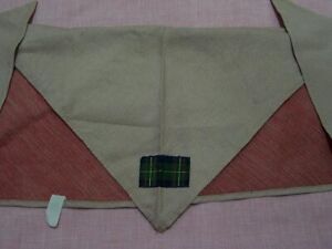 UK Spec Gilwell Scout Cotton Training Scarf Wood Badge Neckerchief