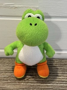 Nintendo Super Mario Yoshi 8.5” Plush 2012 Goldie - Picture 1 of 3