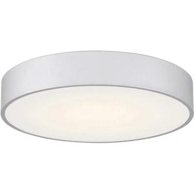 Access Lighting 49962LEDDCS-SAT/ACR Como Flush Mount Satin and White - Image 1 of 4