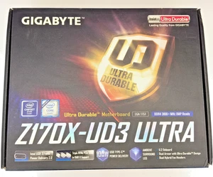 GIGABYTE GA-Z170X-UD3 Ultra LGA 1151 Intel Z170 HDMI 6Gb/s USB 3.1 Mainboard - Bild 1 von 11