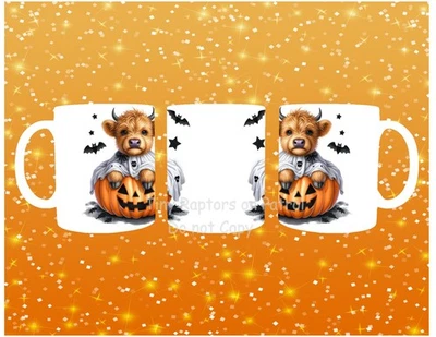 Taza de café temática Highland Cow 15 oz, ELECCIÓN, regalos, Halloween, envío GRATIS Foto 1 de 4