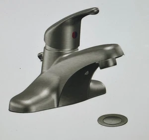 CA40711BN Cornerstone 1-Handle Bathroom Faucet Brushed Nickel W/Drain (P3) - Picture 1 of 2