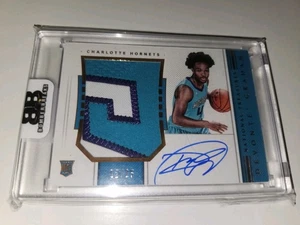 2018-19 Panini National Treasures Devonte Graham RPA Rookie Patch Auto  2/25 NM - Picture 1 of 6