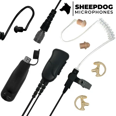 Sheepdog Quick Release Lapel Mic Earpiece Headset for Motorola APX Series Radios - Image 1 of 4