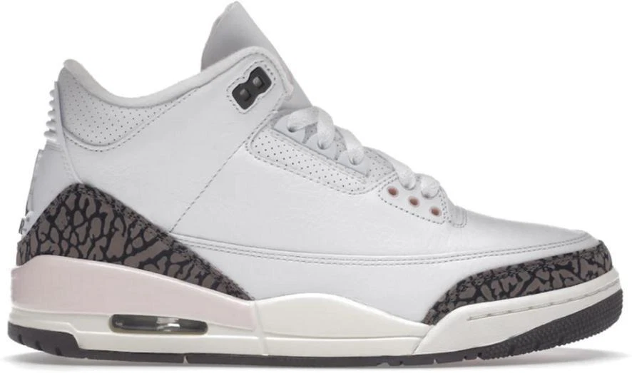 Mocha feminina Air Jordan 3 retrô napolitana escura - Tamanho 8W W - CK9246-102 - Imagem 1 de 1