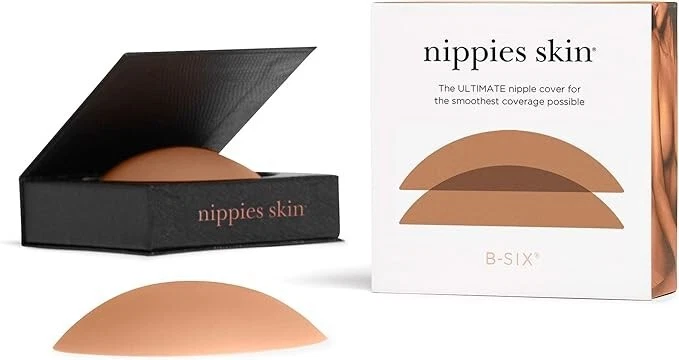 NIPPIES SKIN (2 PACK) Lift Nipple Cover Matte W/ Nipple Covering Caramel 1 Pair