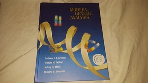Modern Genetic Analysis by Griffiths, Gelbart,... W/ CD-ROM ISBN 0-7167-3597-0 - Picture 1 of 6