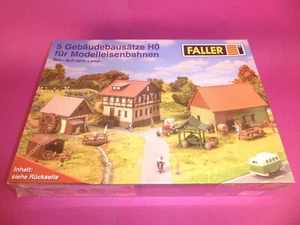 FALLER H0 Set "Auf dem Land" ungebauter Bausatz (2) - Bild 1 von 2