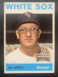 2013 Topps Heritage 50th Anniversary 1964 buyback #232 Al Lopez Chicago Sox