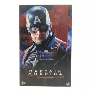 Hot Toys MMS536 Captain America 1/6 Figure Avengers Endgame Chris Evans USED - Picture 1 of 9