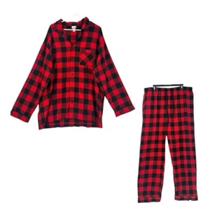 Wondershop Women’s Holiday Buffalo Check Plaid Flannel Matching Pajama Set SzXXL - Picture 1 of 17