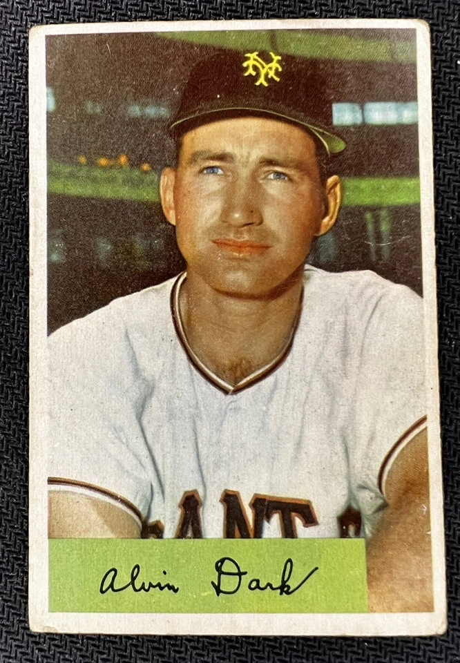 1954 Bowman - .986,.960 Field Avg. #41 Alvin Dark - Image 1 of 2