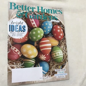 Better Homes & Gardens Magazine April 2022 Issue "BRIGHT IDEAS" -Brand New- - Picture 1 of 5