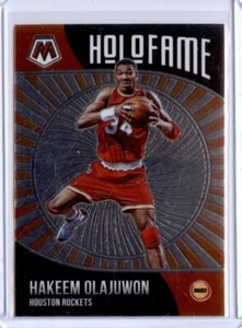 2020-21 Panini Mosaic HoloFame #18 Hakeem Olajuwon - Picture 1 of 1