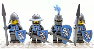 Castle Principality of Antioch Knights Soldiers made with real LEGO® Minifigure - Imagen 1 de 8