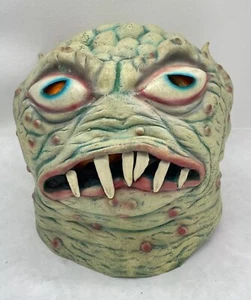 Vintage 2001 Paper Magic Group Glow In The Dark Halloween Maske ~ Sumpf Kreatur - Bild 1 von 5