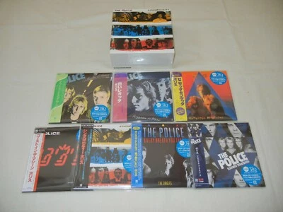 The Police JAPAN 7 Mini LP MQA-UHQCD PROMO BOX SET  - Image 1 of 3