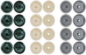 8 PACK: Car Seat Belt Stopper Spacing Limit Buckle Clip Retainer US Stop Button - Picture 1 of 10