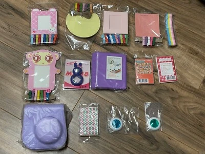Estuche y accesorios para cámara Fuji Instax - pieles/marcos/filtros/correa de película Foto 1 de 4