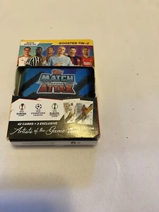 TOPPS MAX ATTAX SOCCER CARDS IN UNOPENED BOX 42 CARDS + 2 LIMITED EDITION CARDS - Picture 1 of 6