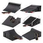 Finger Skateboards Toy Set Mini Training Skating Board with Ramp Track^ NM Su