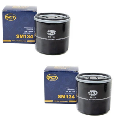 Ölfilter 2 X SCT SM134 für Honda CB Kawasaki Z Triumph Tiger Yamaha YZF R - Bild 1 von 4
