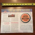 CHICAGO GREAT WESTERN RAILWAY  Willabee & Ward UNION PACIFIC RAILROAD PATCH CARD
