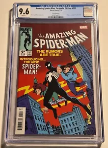 Amazing Spider-Man #252 CGC 9.6 quasi nuovo quasi nuovo + rara 7/19 seconda stampa - Foto 1 di 2