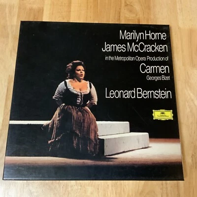 MARILYN HORNE Bizet Carmen Bernstein Box Set- 12" Vinyl Record LP - Image 1 of 3
