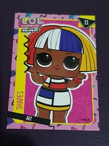 LOL LOL * L.O.L. Tarjeta coleccionable Surprise #Glamlife * Panini * NO 11 formas - Imagen 1 de 2