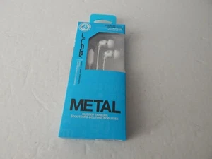 Jlab Audio Auricolari Robusti in Metallo con Microfono e Controllo Traccia Bianco Nuovi - Foto 1 di 4