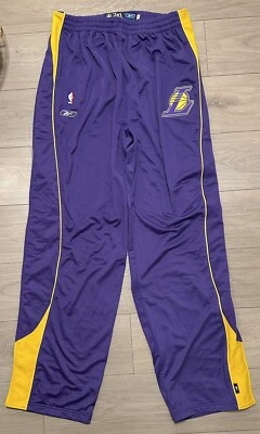 Pantalones de calentamiento jersey corte profesional Kobe Bryant Era talla 3XL+6 emitidos por el equipo de los Lakers Foto 1 de 4