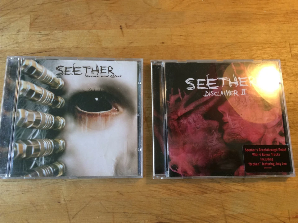 Seether  [2 CD Alben]  Karma and Effect + Disclaimer II - Bild 1 von 1