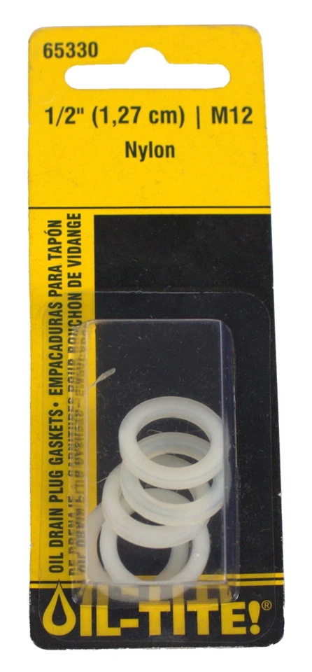 Dorman Oil Drain Plug Gaskets Fits 1958-87 Lincoln Continental Part Number 65330 Foto 1 de 4