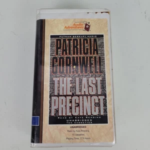 The Last Precinct by Patricia Cornwell (2000, Audio Cassette - Foto 1 di 4
