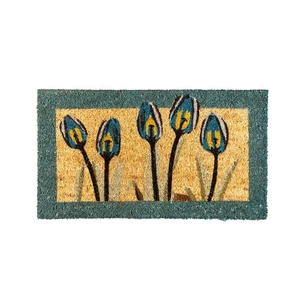 tulips, coir mat - Picture 1 of 1