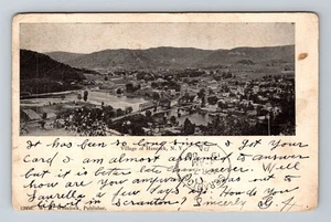 Hancock NY-New York, Aerial View Of Village, c1908 Vintage Souvenir Postcard - Picture 1 of 2