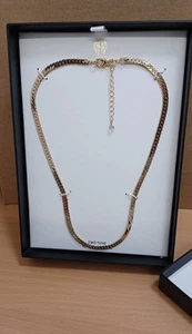 House of Harlow 1960 Gold Tone Chain Necklace 17” + 3” New Boxed - Picture 1 of 6