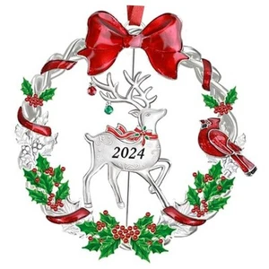 Christmas Ornament 2024 for Christmas Tree Decorations, Dated 2024 Christmas - Picture 1 of 8