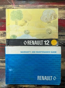 1976 Renault 12 Original Owner's Manual and Warranty and Maintenance Guide - Bild 1 von 3