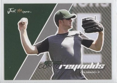 2008 Just Minors Just Auto Silver Edition /25 Greg Reynolds #57 Rookie RC - Image 1 of 2